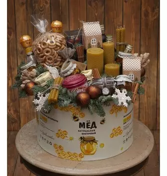 Подарочная коробка "Медовый аромат"