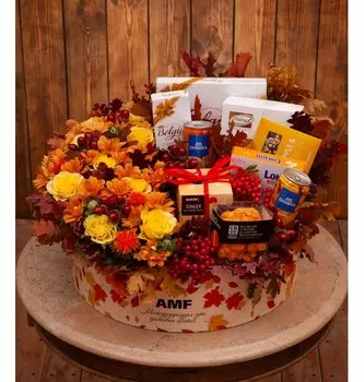 Подарочная коробка "Осенний джаз"