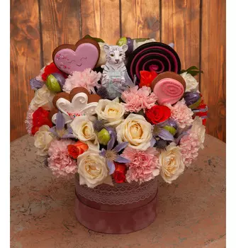 Подарочная коробка "От сердца к сердцу"