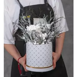 Подарочная коробка "Совушки"