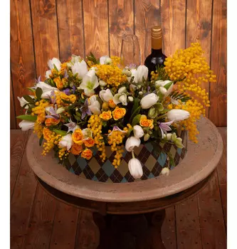 Подарочная коробка "Весенний вечер"