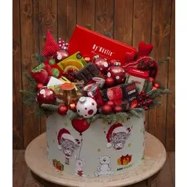 Подарочная коробка "Влюблённый бык"