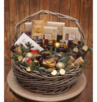 Подарочная корзина "Блеск"