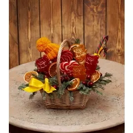 Подарочная корзина "Бычок"