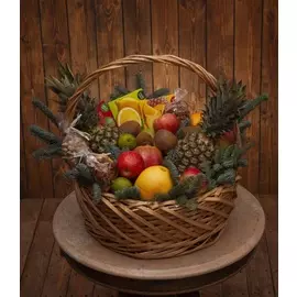Подарочная корзина "Фруктовая зима"