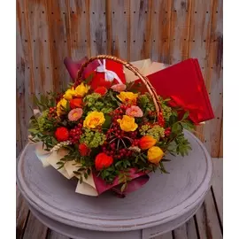 Подарочная корзина "Элемент случайности"