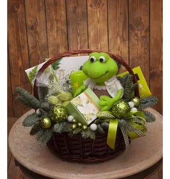 Подарочная корзина "К деньгам!"