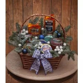 Подарочная корзина "Морское ассорти"