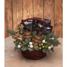 Подарочная корзина "Мясное ассорти"