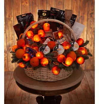 Подарочная корзина "Мясное разнообразие"