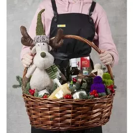 Подарочная корзина "Новогоднее застолье"