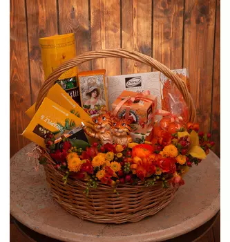 Подарочная корзина "Отличное настроение"
