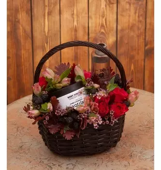 Подарочная корзина "Прекрасная незнакомка"