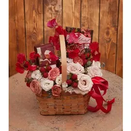 Подарочная корзина "Пряность" . Цветы на заказ с доставкой.