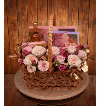 Подарочная корзина "Счастье"