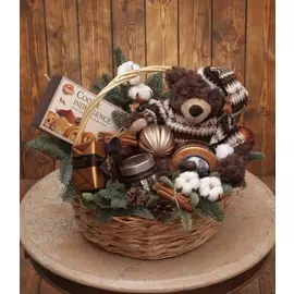 Подарочная корзина "Шоколадная фантазия"