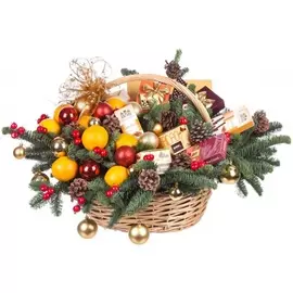 Подарочная корзина "Сказочный Новый Год"