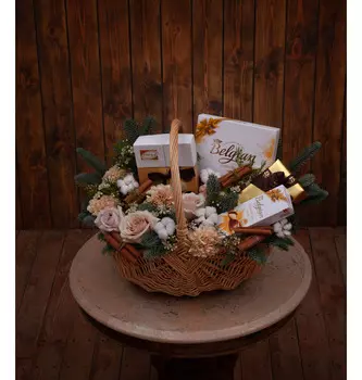 Подарочная корзина "Сладкий аромат"