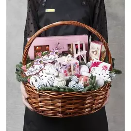 Подарочная корзина "Сладкий Новый Год"