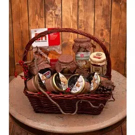 Подарочная корзина "Сытный обед"
