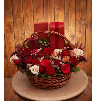 Подарочная корзина "Утончённая мелодия"