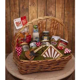 Подарочная корзина "Вкусный подарок"
