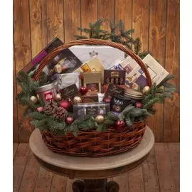 Подарочная корзина "Волшебство новогодней ночи"