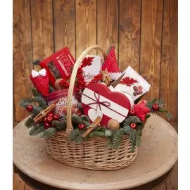 Подарочная корзина "Зимнее признание"