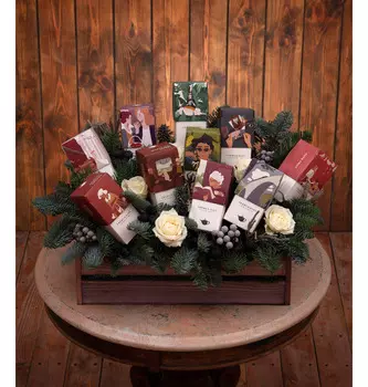 Подарочное кашпо "Чайная коллекция"