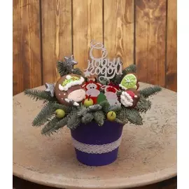 Подарочное кашпо "Пряники!"