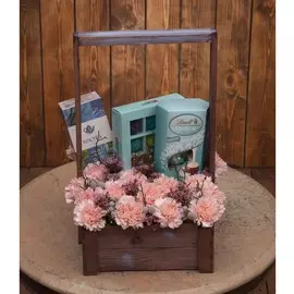 Подарочное кашпо "Весеннее тепло"