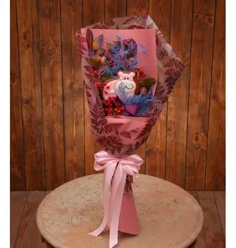 Продуктовый букет "Бегемотик"