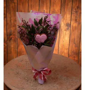 Продуктовый букет "Моему сердечку"