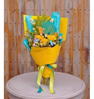 Продуктовый букет "Яркие фантазии!"