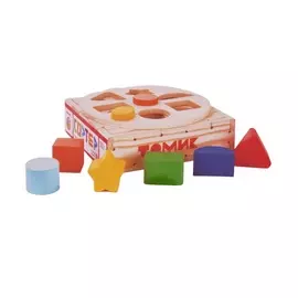 Развивающая деревянная игрушка "Сортер"