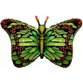 Воздушный шар "Бабочка-монарх" (Зеленая) (97 см)