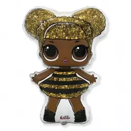 Воздушный шар "Кукла Сияющая Королева" (86 см)