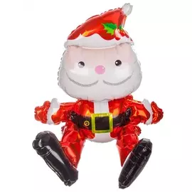 Воздушный шар "Сидячий Дед Мороз" (51 см)