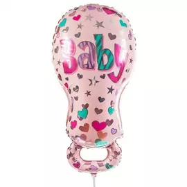 Воздушный шар "Соска для девочки" (81 см)