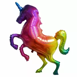 Воздушный шар "Сверкающий единорог" (135 см)