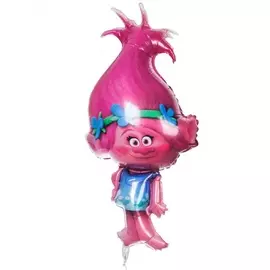 Воздушный шар "Тролль Розочка" (91 см)