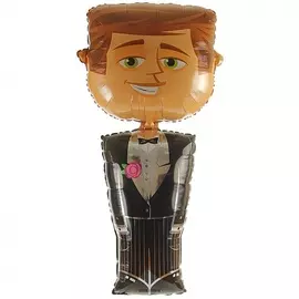 Воздушный шар "Жених" (127см)