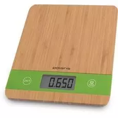 Кухонные весы Polaris PKS 0545D Bamboo