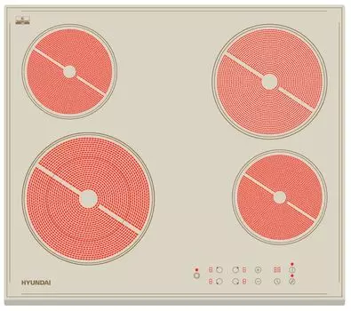 Варочная поверхность Hyundai HHE 6450 BE