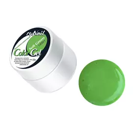Цветной УФ-гель (люминесцентный, цвет: Нежно-зеленый, Soft Green), 7,5 г №0081