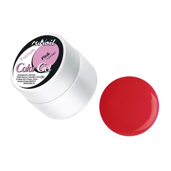 Цветной УФ-гель (полупрозрачный, цвет: Розовый, Pink), 7,5 г №0095