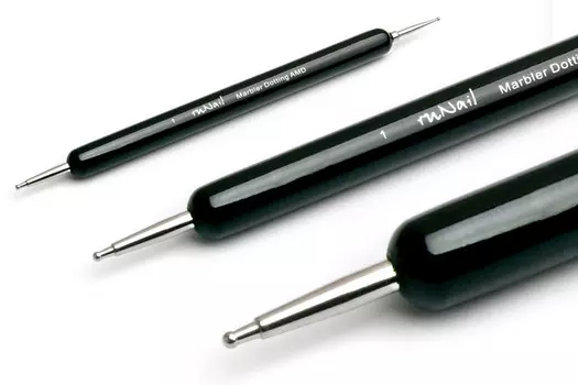 Дотс для гелевого дизайна ногтей marbler dotting amd №0167