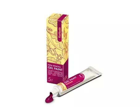 Гель-краска (цвет: "Каркаде") №2448