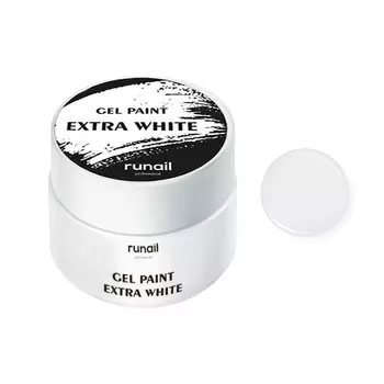 Гель-краска (цвет: ярко-белый), 7 г №6428