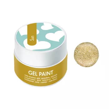 Гель-краска (цвет: "Яркое солнце") №2516